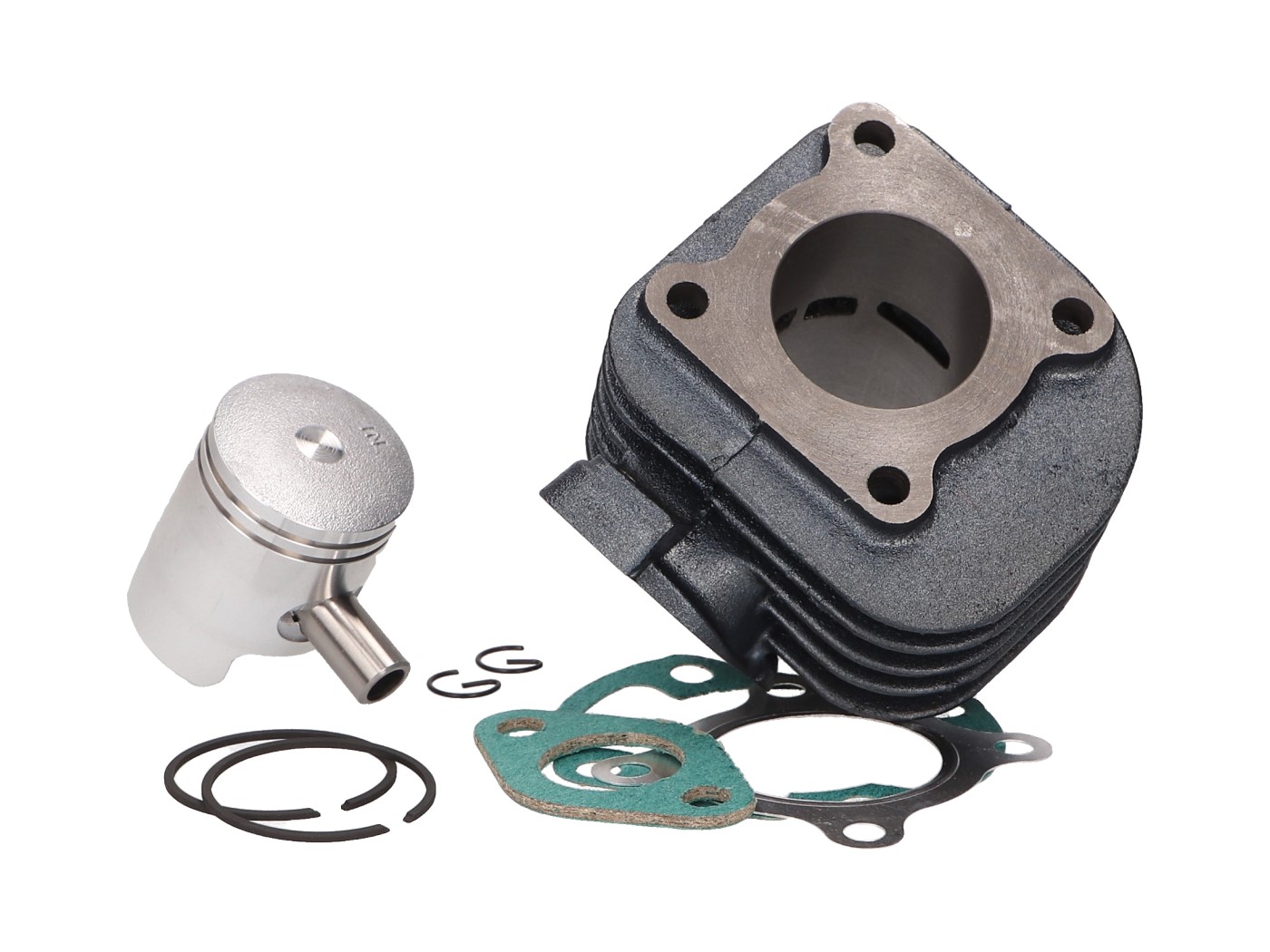 Cilindro komplektas RMS Blue Line 50cc, skirtas CPI, Keeway Euro 2 tiesus, 12mm = 40484