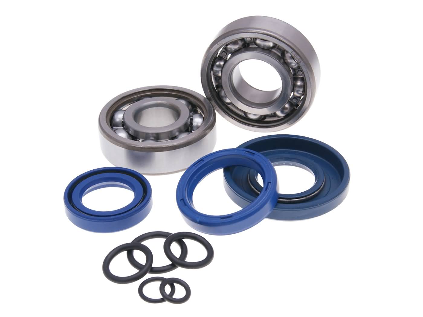 alkūninio veleno guolių komplektas SKF 20mm su sandarinimo žiedais Vespa PK XL
