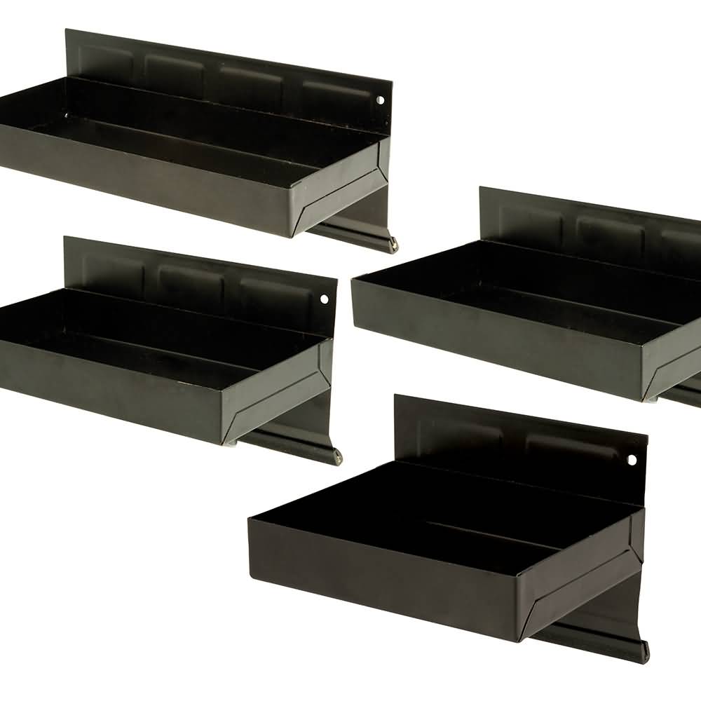 magnetinis įrankių dėklų komplektas Silverline 4 dalių