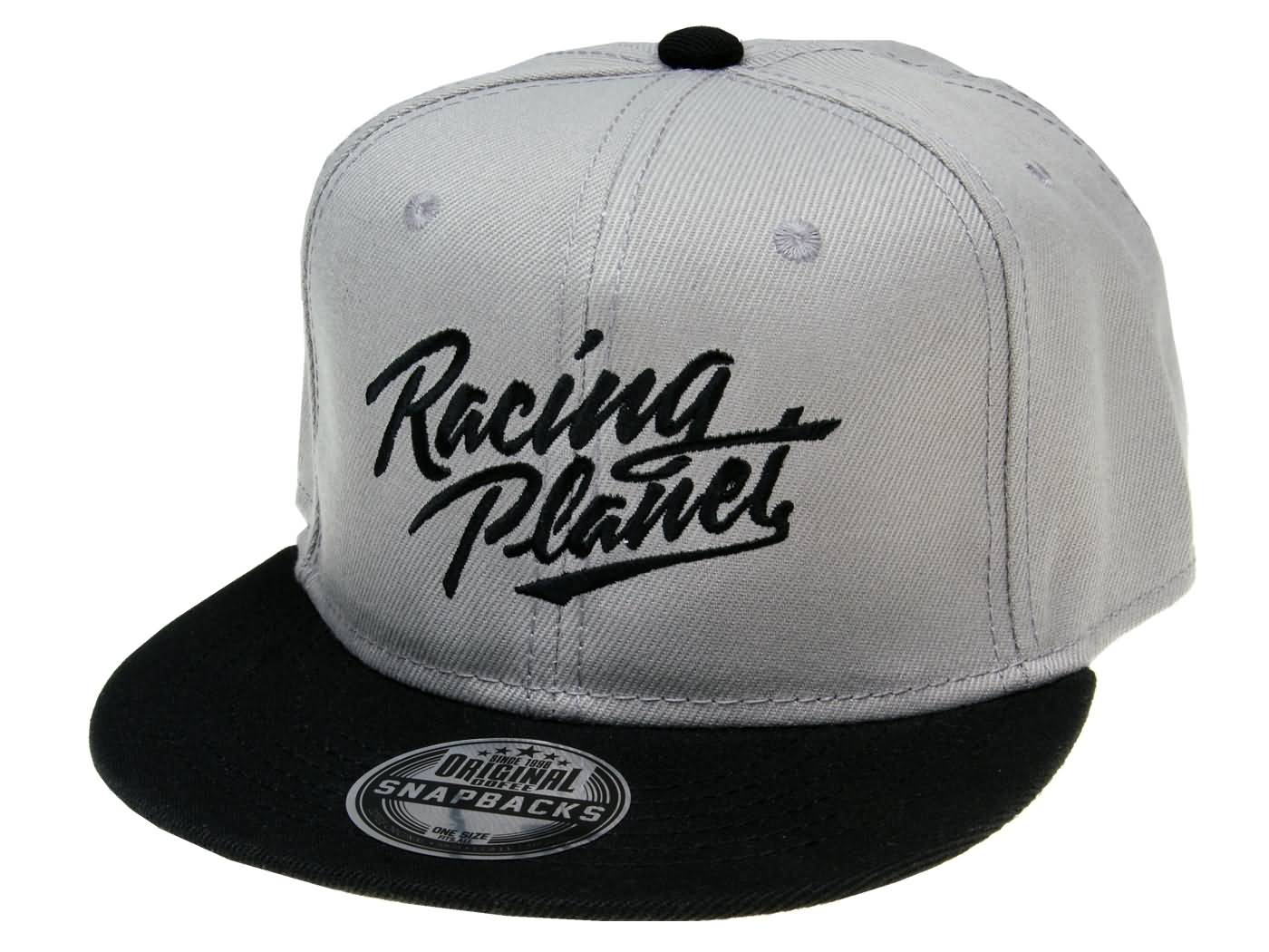 snapback kepurė / snapback kepuraitė Racing Planet pilka / juoda