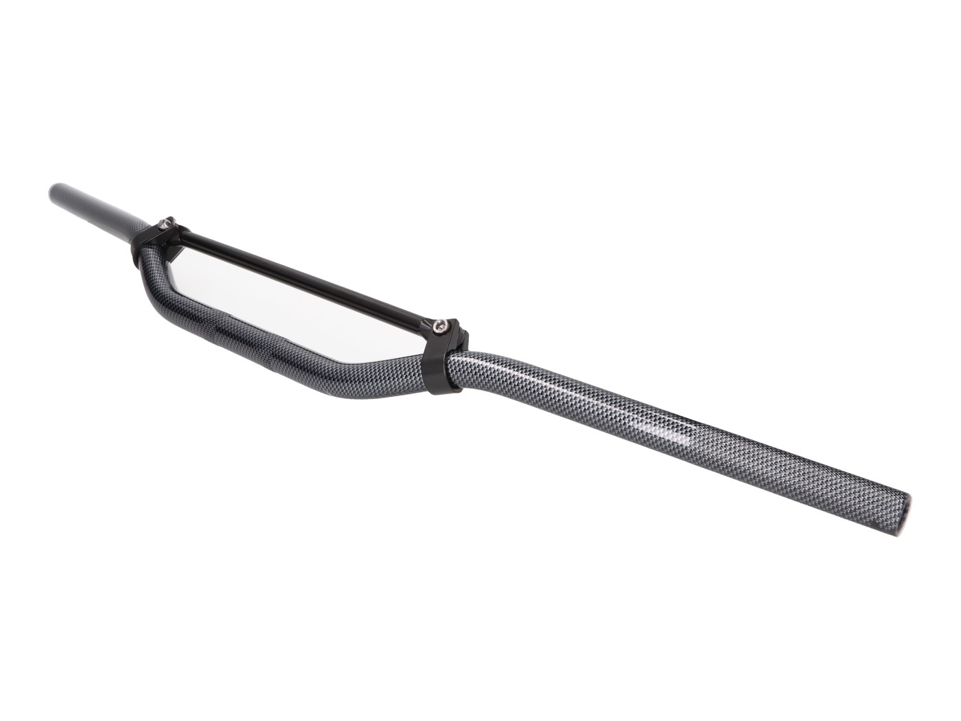 Enduro vairas aliuminis su Carbon Look skersiniu 22mm - 820mm