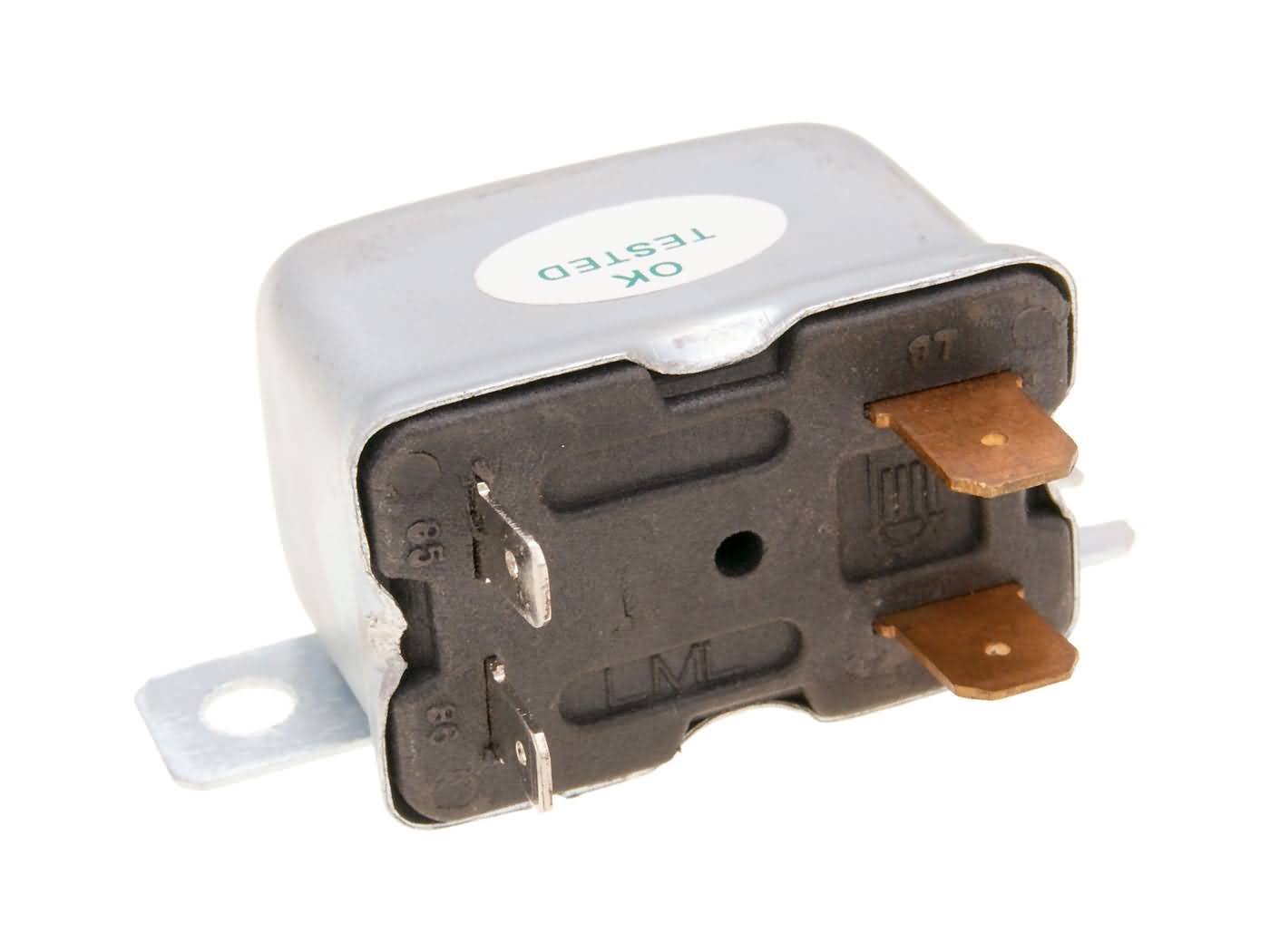 starterio solenoidas / tolimosios šviesos priekinių žibintų relė 12V, skirta Piaggio Ape, Aprilia, Vespa, LML
