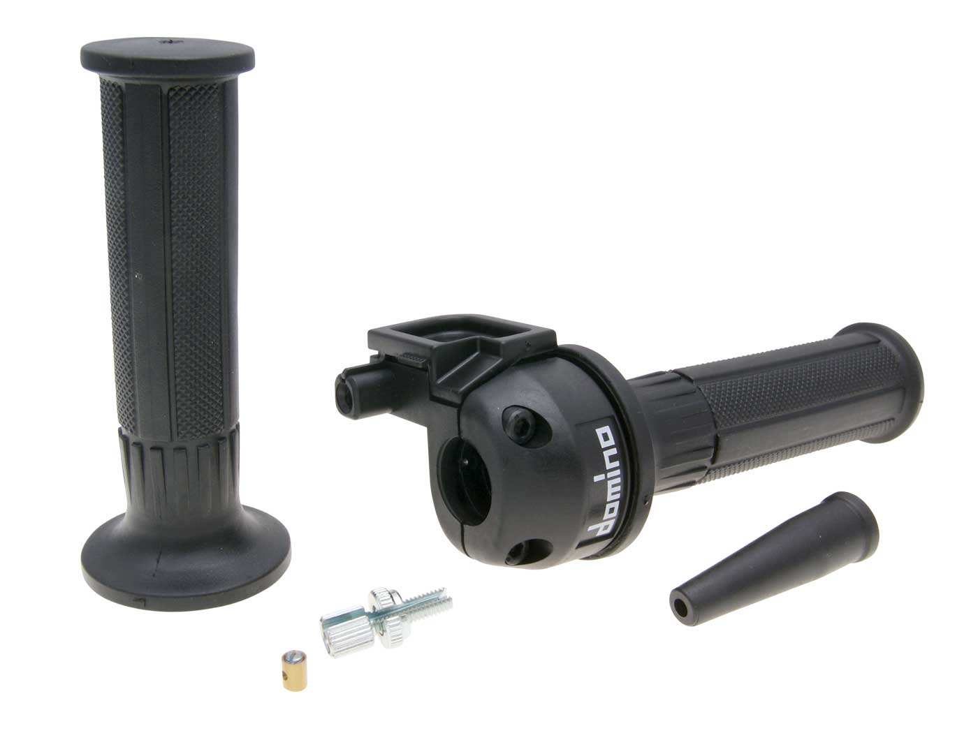 Trumpos eigos gazo rankena Domino Moto 3.6°/ 74mm juodas - universalus