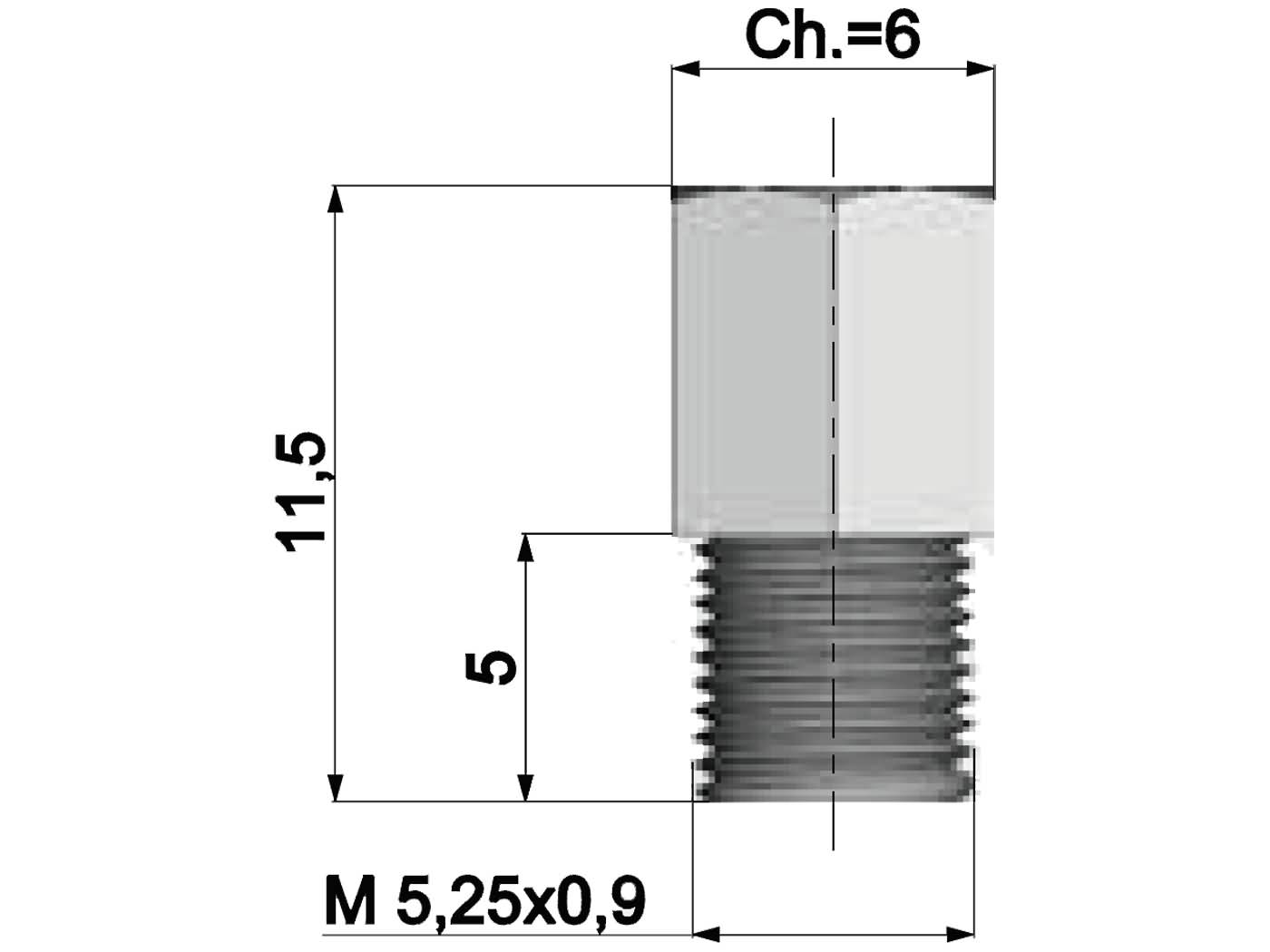 Main žikleris Polini, skirtas Mikuni - 125