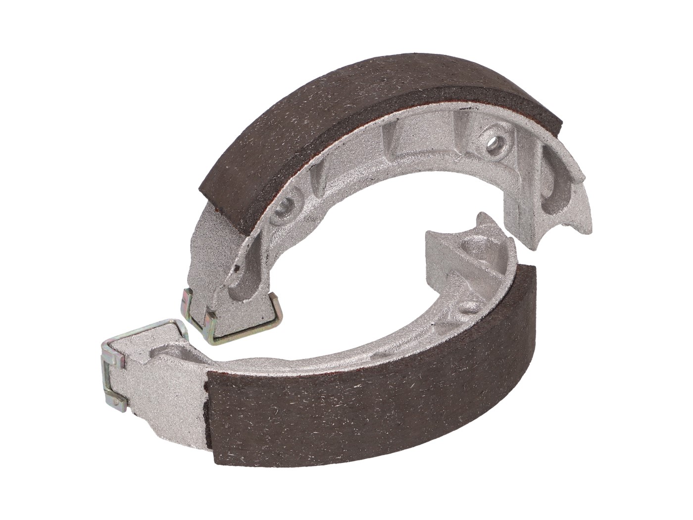 Būgninių stabdžių kaladėlių komplektas RMS 105x20mm būgniniam stabdžiui Vespa Si, Tomos A35 NT