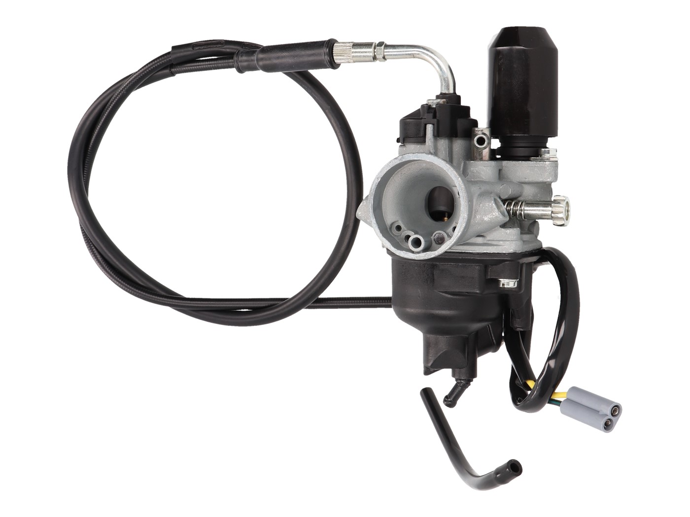 Dellorto PHVA 12 QD karbiuratorius su elektroniniu droseliu, skirtas Piaggio, Gilera
