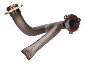 nerūdijančio plieno išmetimo kolektorius su droselio vamzdeliu, be ribotuvų Aprilia SX, RX, Derbi Senda, DRD, X-Treme, SM, Gilera RCR, SMT