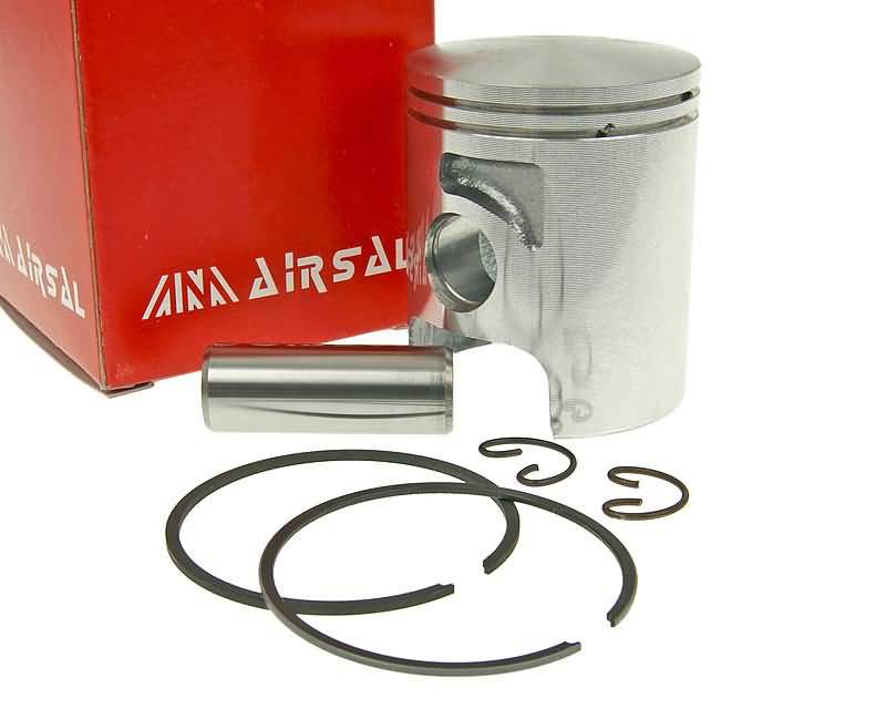 Stūmoklio komplektas Airsal Tech-Piston 50cc 39.9mm, skirtas Derbi Senda GPR, Gilera GSM SMT RCR Zulu EBE, EBS