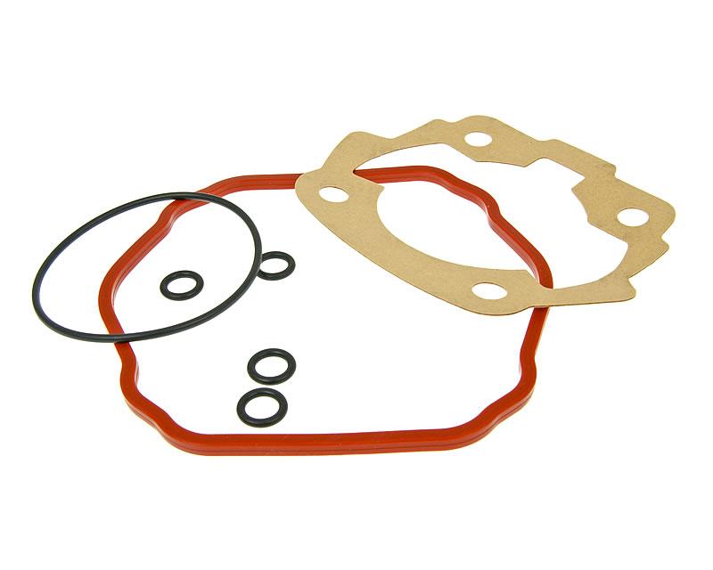 Cilindro tarpinių komplektas Airsal Tech-Piston 72.4cc 48mm, skirtas Derbi Senda GPR, Gilera GSM SMT RCR Zulu EBE/EBS