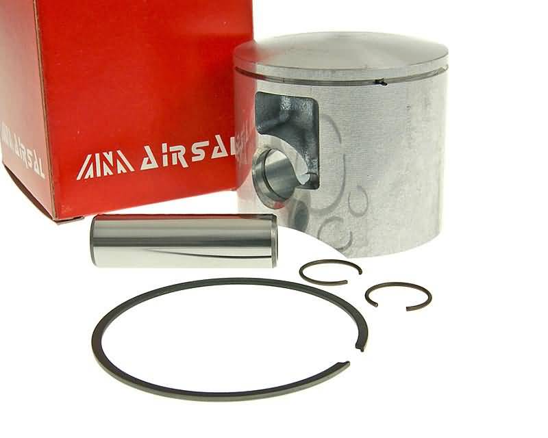 Stūmoklio komplektas Airsal Tech-Piston 78.5cc 50mm, skirtas Derbi Senda GPR, Gilera GSM SMT RCR Zulu EBE, EBS