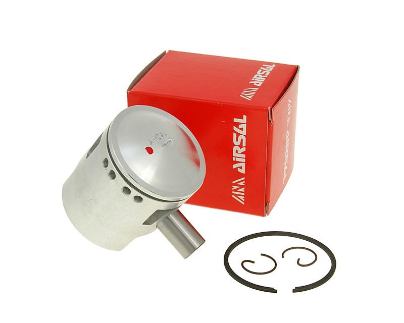 Stūmoklio komplektas Airsal racing 68,4cc 45mm Puch Automatic, X30 su trumpomis aušinimo briaunomis