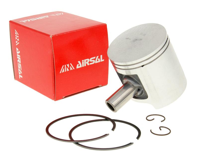 Stūmoklio komplektas Airsal sport 69.4cc 47mm ketaus Piaggio / Derbi varikliui D50B0