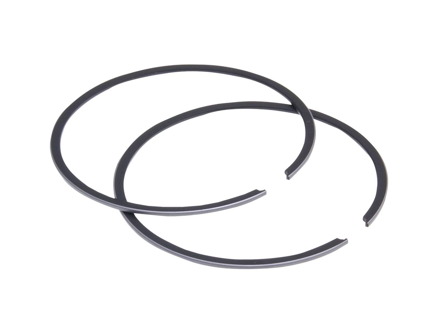 stūmoklio žiedų komplektas Airsal sport 70.5cc 48mm, 39mm ketaus, skirtas Minarelli AM