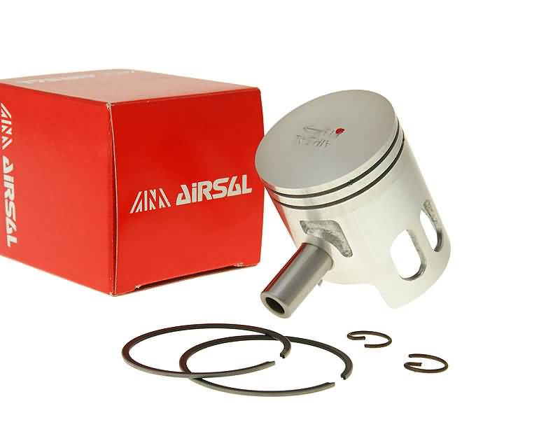 Stūmoklio komplektas Airsal sport 49.2cc 40mm, 39.2mm ketaus skirtas Minarelli AC
