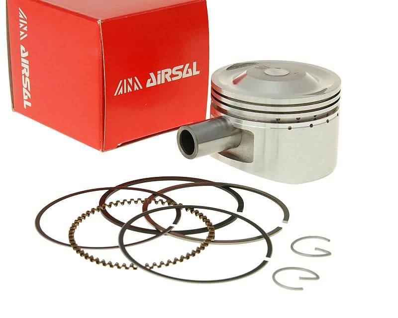 Stūmoklio komplektas Airsal sport 81.3cc 50mm, skirtas 139QMB, GY6 50cc, Kymco 50 4 taktams