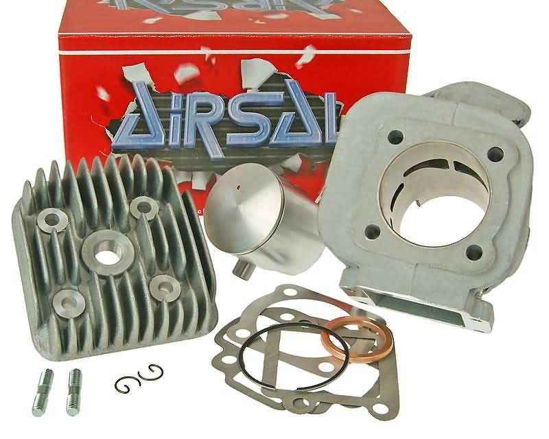 Cilindro komplektas Airsal T6-Racing 69.7cc 47.6mm, skirtas Minarelli Vertical