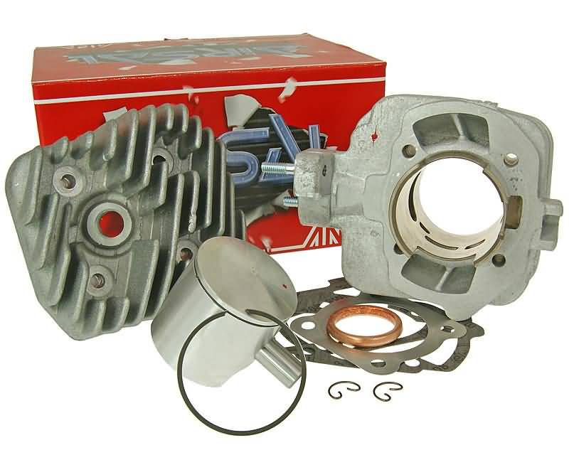 Cilindro komplektas Airsal T6-Racing 69.7cc 47.6mm, skirtas Peugeot Horizontal AC