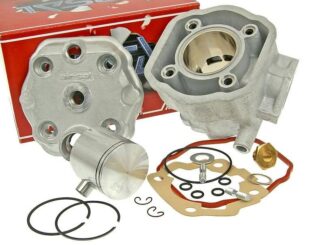 Cilindro komplektas Airsal Tech-Piston 72.4cc 48mm, skirtas Derbi Senda GPR, Gilera GSM SMT RCR Zulu EBE, EBS