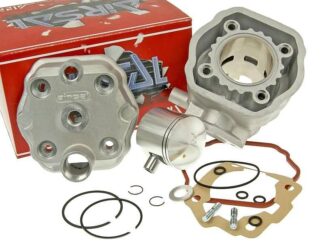 Cilindro komplektas Airsal racing 78.5cc 50mm, skirtas Derbi Senda GPR, Gilera GSM SMT RCR Zulu EBE/EBS
