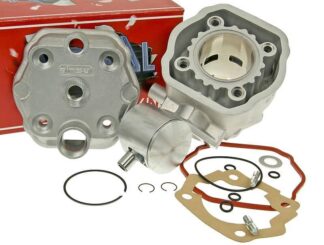 Cilindro komplektas Airsal Tech-Piston 78.5cc 50mm, skirtas Derbi Senda GPR, Gilera GSM SMT RCR Zulu EBE, EBS