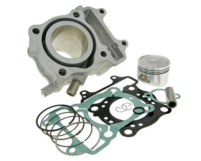 Cilindro komplektas Airsal sport 125cc 52,4mm, skirtas Honda SH, NES, FES, PES, Keeway Outlook, Tell Logik 125