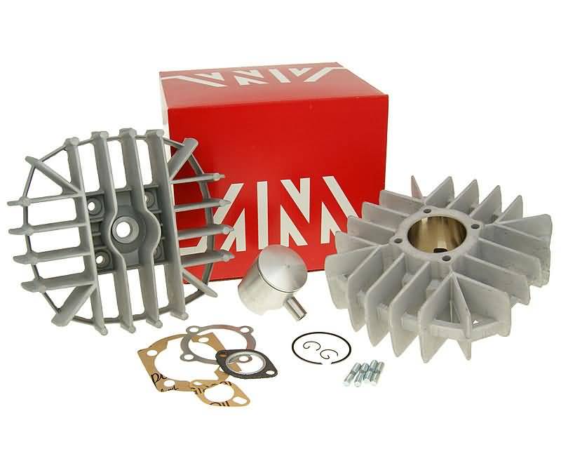 Cilindro komplektas Airsal racing 72cc 46mm Puch 4 greičių Monza, Condor, X50-4, White Speed