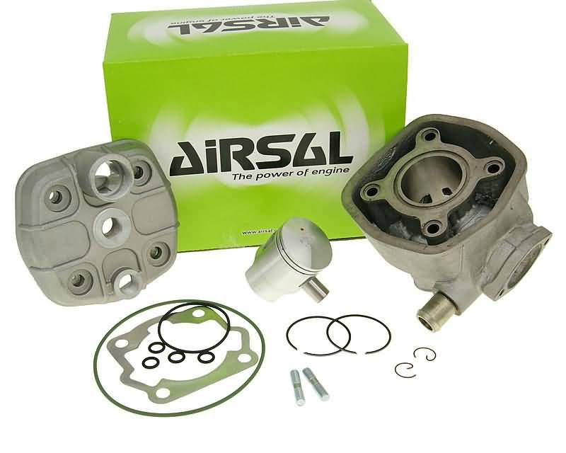 Cilindro komplektas Airsal sport 50cc 39.9mm, 40mm ketaus Derbi EBE EBS