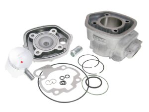 Cilindro komplektas Airsal sport 70.5cc 48mm, 39mm ketaus, skirtas Minarelli AM