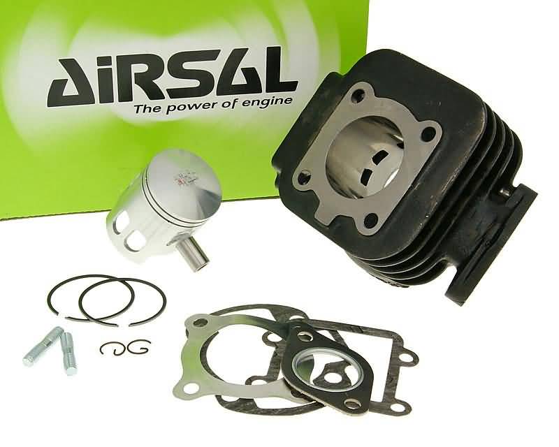 Cilindro komplektas Airsal sport 49.2cc 40mm, 39.2mm ketaus Minarelli Vertical
