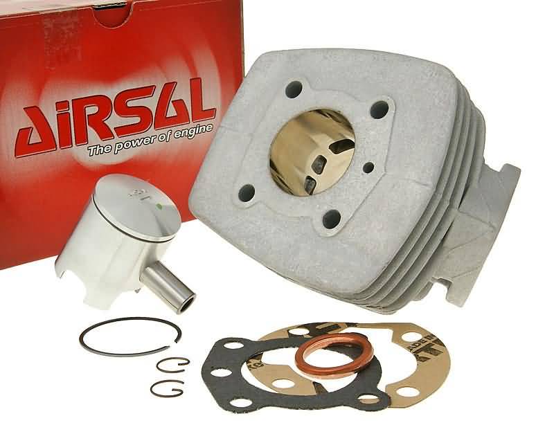 Cilindro komplektas Airsal T6-Racing 49.4cc 40mm, skirtas Peugeot 103 T3, 104 T3 Brida