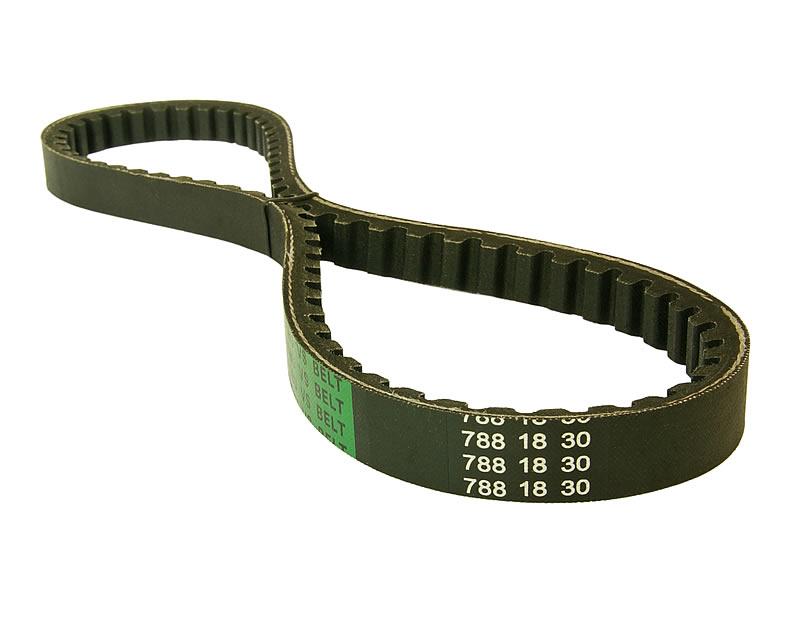 originalus 788 mm pakaitinis variatoriaus diržas, skirtas 139QMB, QMA, Baotian, Huatian, Jmstar ir kt.
