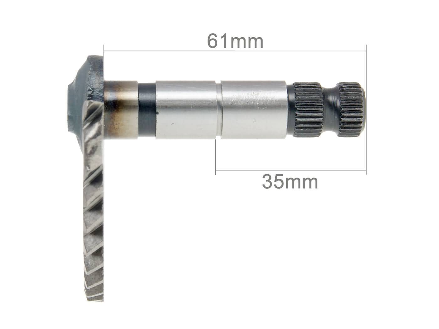 Pusmėnulis 61 mm / 35 mm , skirtas GY6 50cc, 139QMB