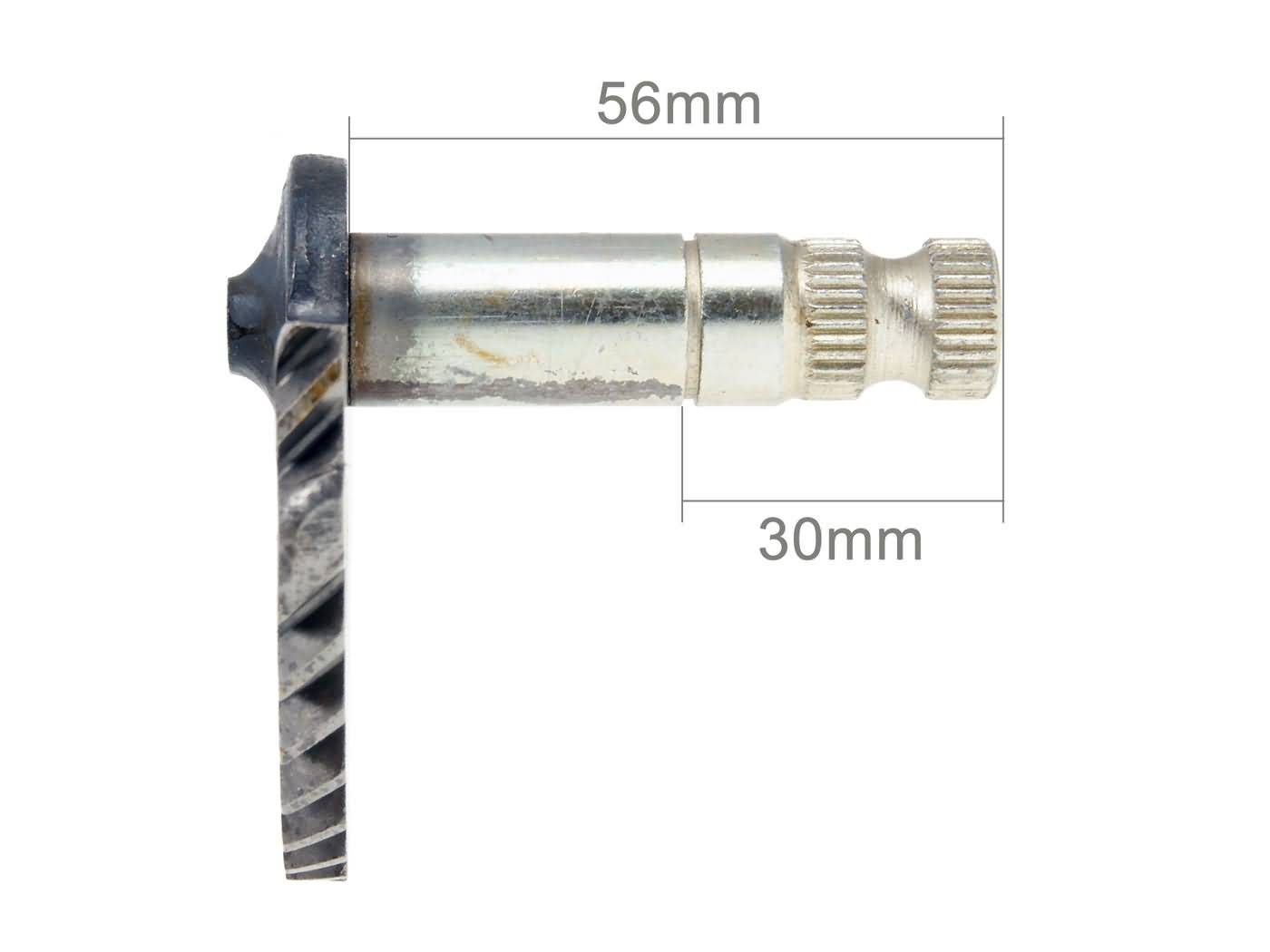 sukomplektuotas 56 mm / 30 mm paleidimo velenas, skirtas GY6 50cc, 139QMB