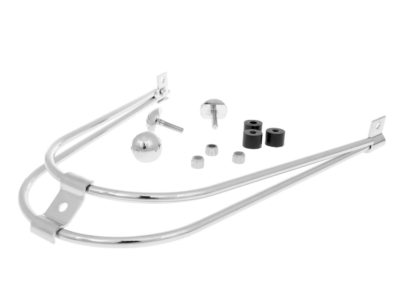 priekinis bamperis / apdaila Buzzetti chromuota Piaggio Liberty 50, 125, 150