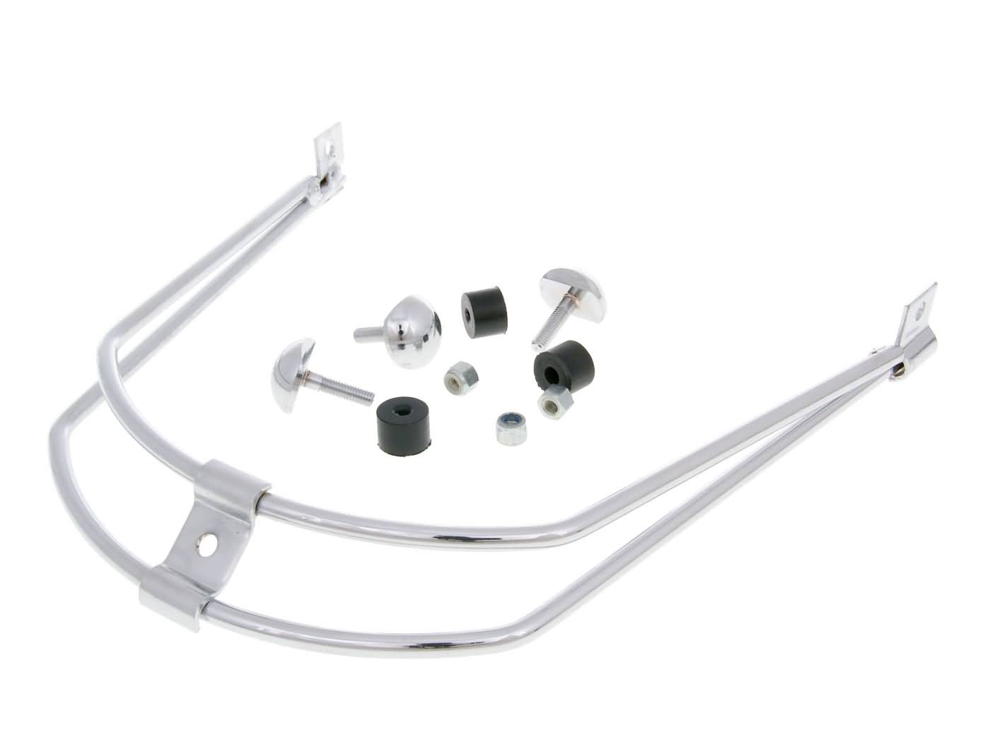 priekinis bamperis / apdaila Buzzetti chromuota Piaggio Beverly, Cruiser, Tour