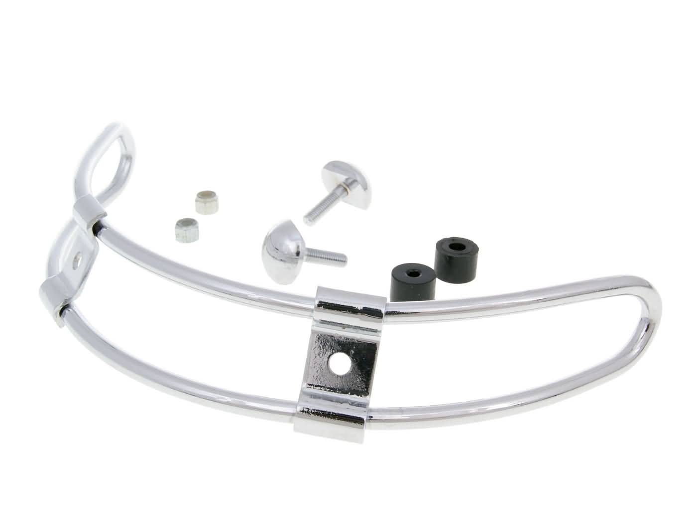 Chromuotas Buzzetti priekinio sparno svirtis, skirta Vespa Primavera, Sprint, S 50, 125, 150