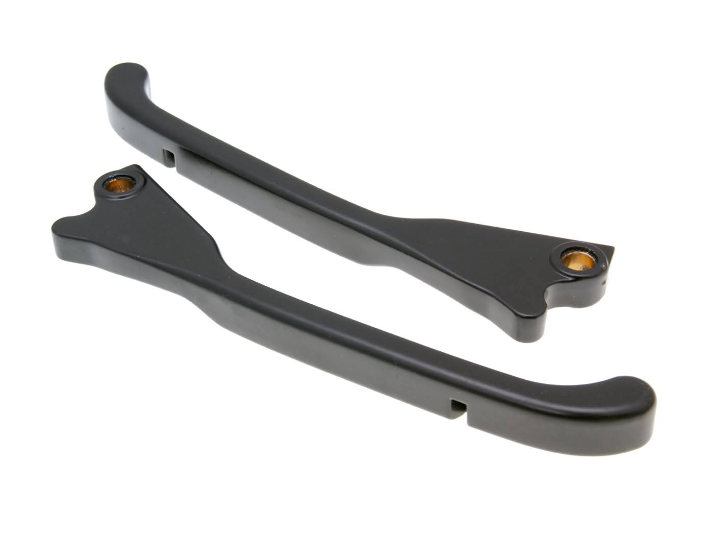 stabdžių svirties komplektas Buzzetti juodas, skirtas Aprilia SR, Gilera Nexus, Piaggio Beverly, MP3, X7