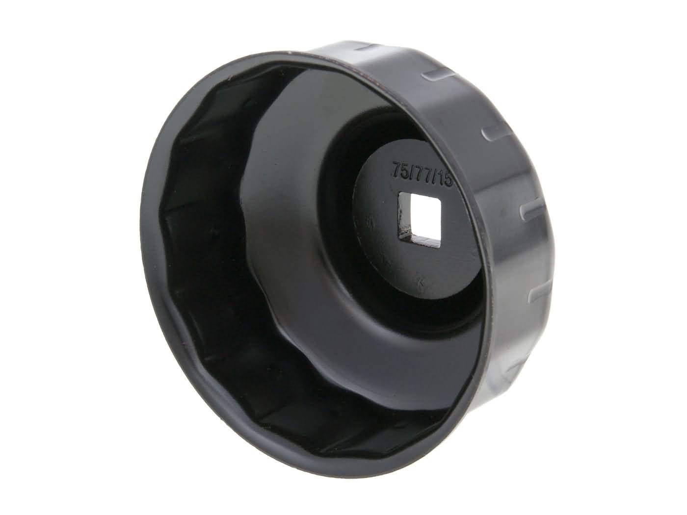 alyvos filtro veržliaraktis / nuėmimo įrankis Buzzetti 75-77mm, 15 griovelių