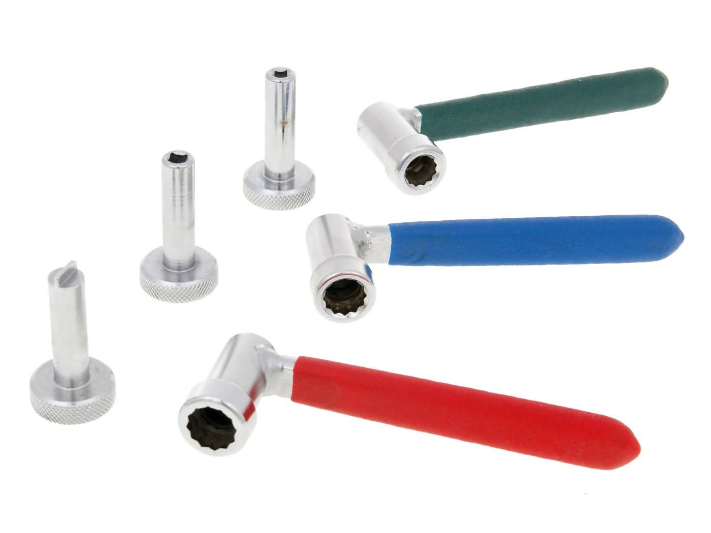 sriegių reguliavimo įrankių komplektas Buzzetti 8, 9, 10mm