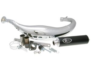 Duslintuvas TURBO KIT Carreras 80 chromas, skirtas Minarelli AM