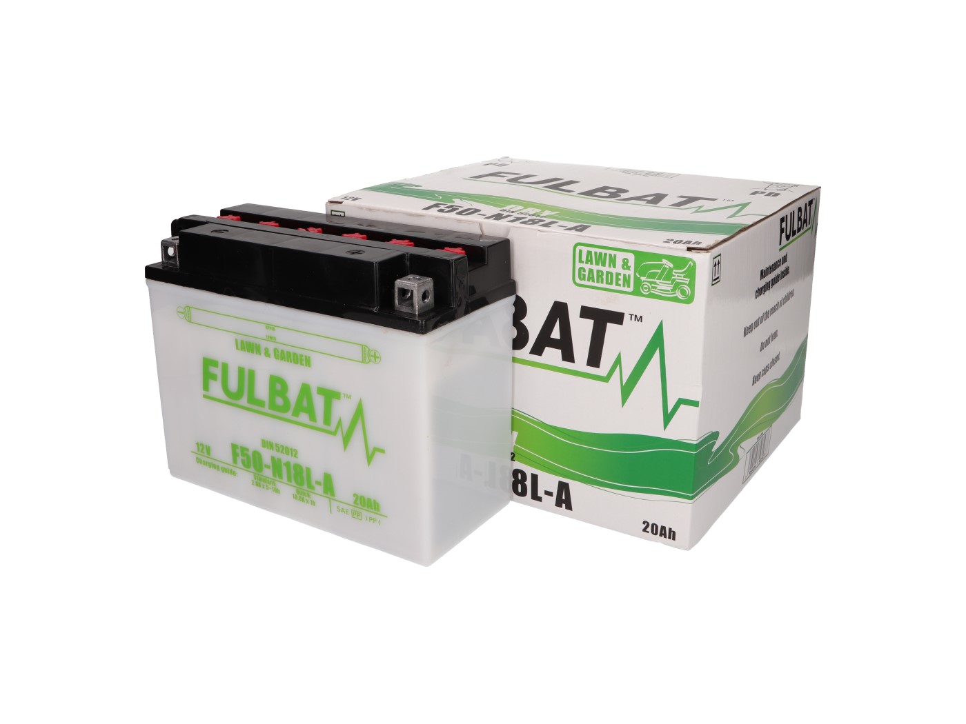 baterija Fulbat F50N18L-A DRY įsk. rūgšties pakuotė