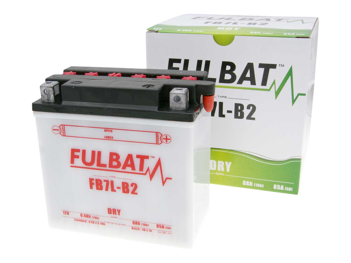baterija Fulbat FB7L-B2 DRY įsk. rūgšties pakuotė