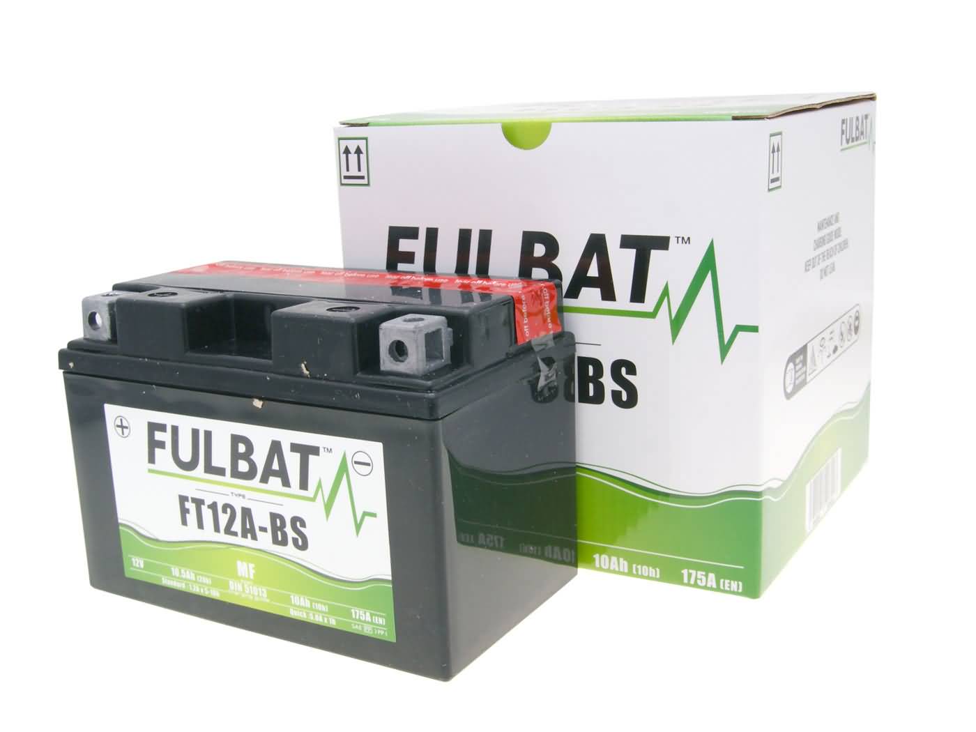 baterija Fulbat FT12A-BS MF Nereikalauja priežiūros