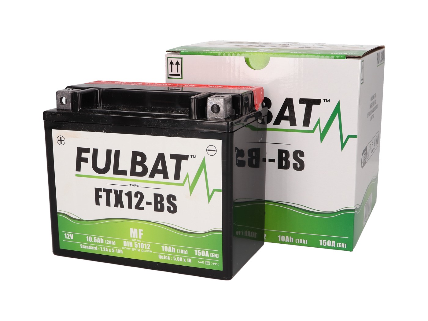 baterija Fulbat FYTX12-BS MF Nereikalauja priežiūros