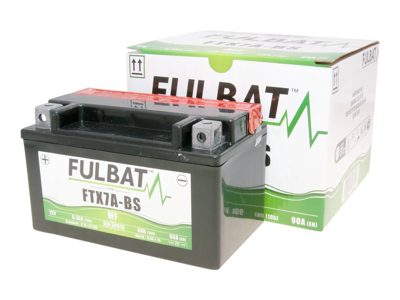 akumuliatorius Fulbat FTX7A-BS MF Nereikalaujantis priežiūros