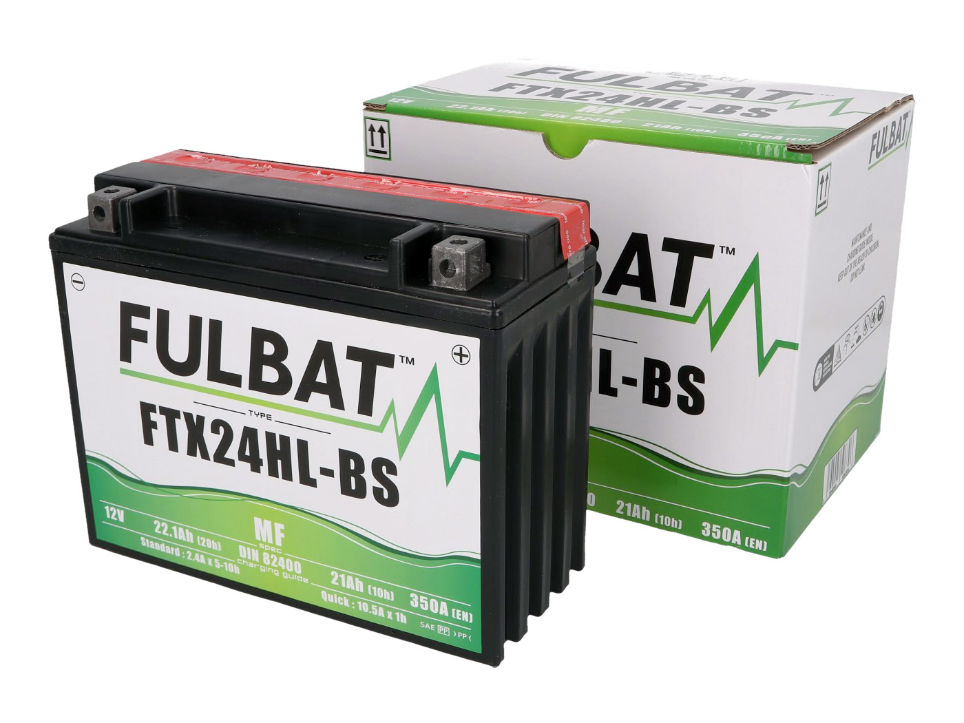 akumuliatorius Fulbat FTX24HL-BS MF Nereikalaujantis priežiūros