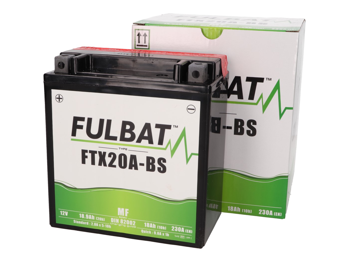 baterija Fulbat FTX20A-BS MF Nereikalauja priežiūros