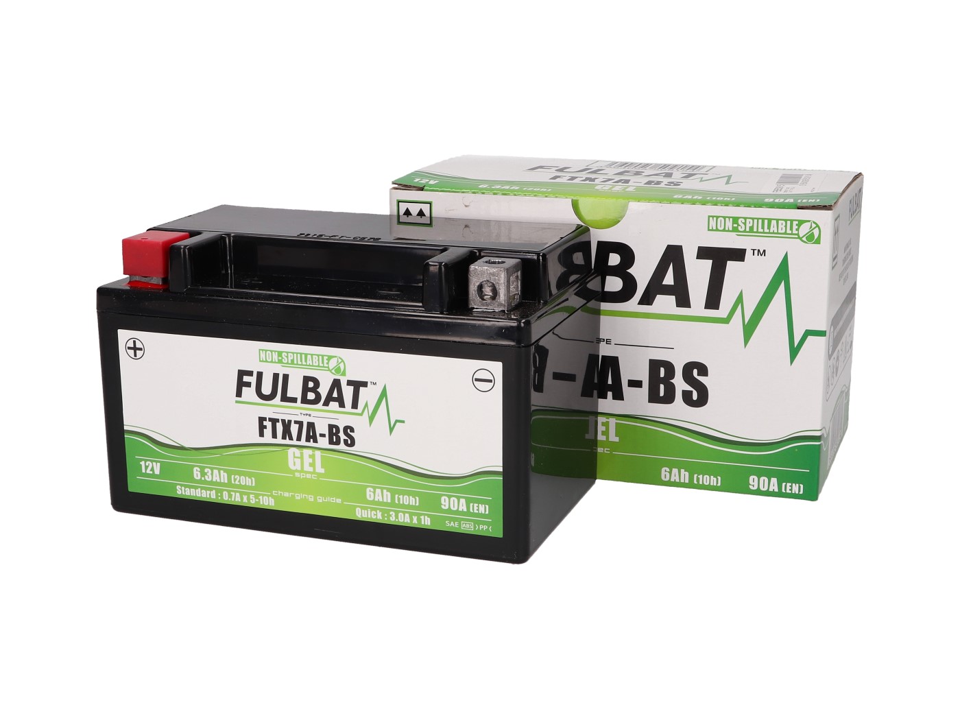 baterija Fulbat FTX7A-BS GEL