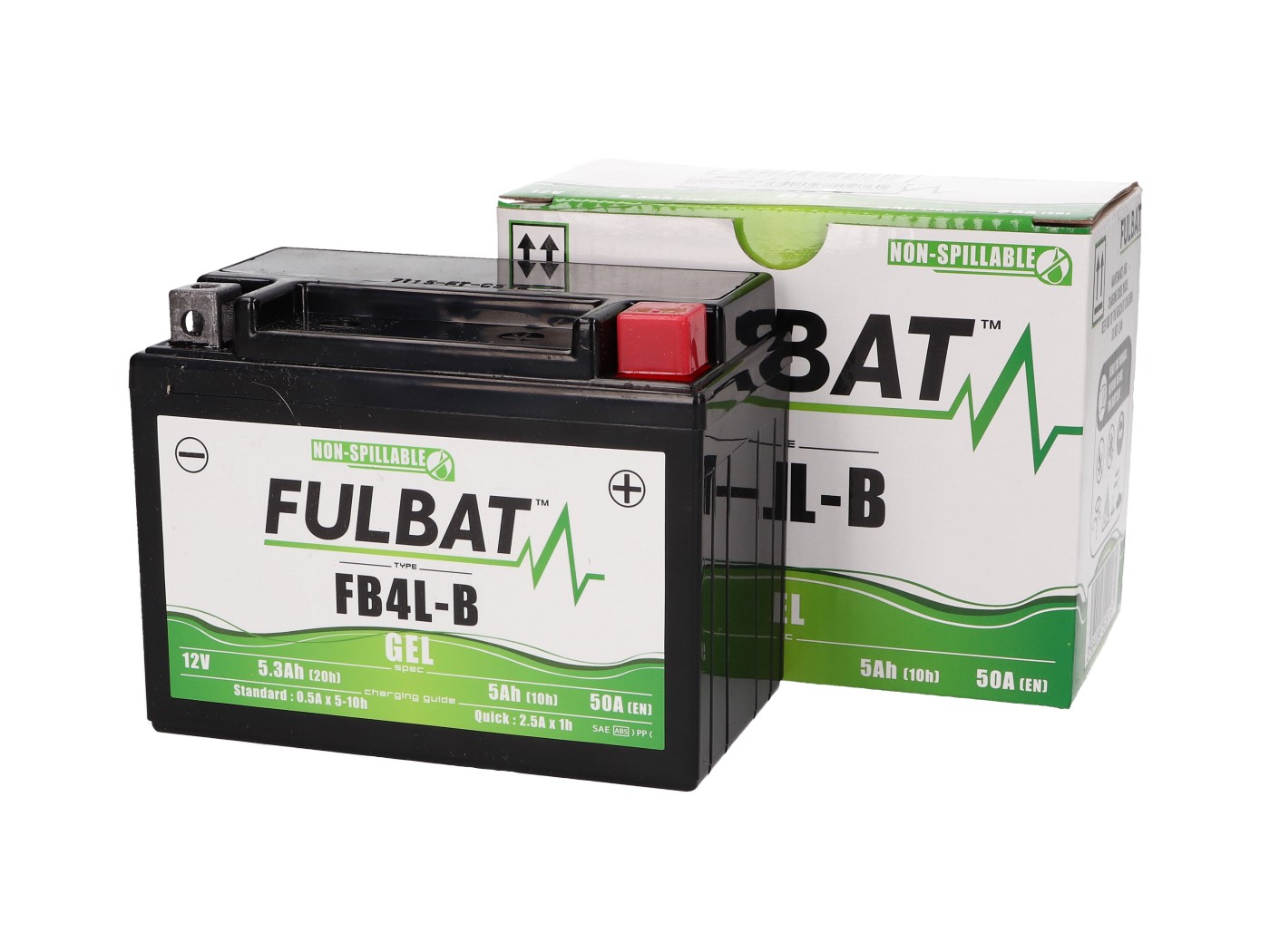 akumuliatorius Fulbat FB4L-B GEL High Power 5Ah