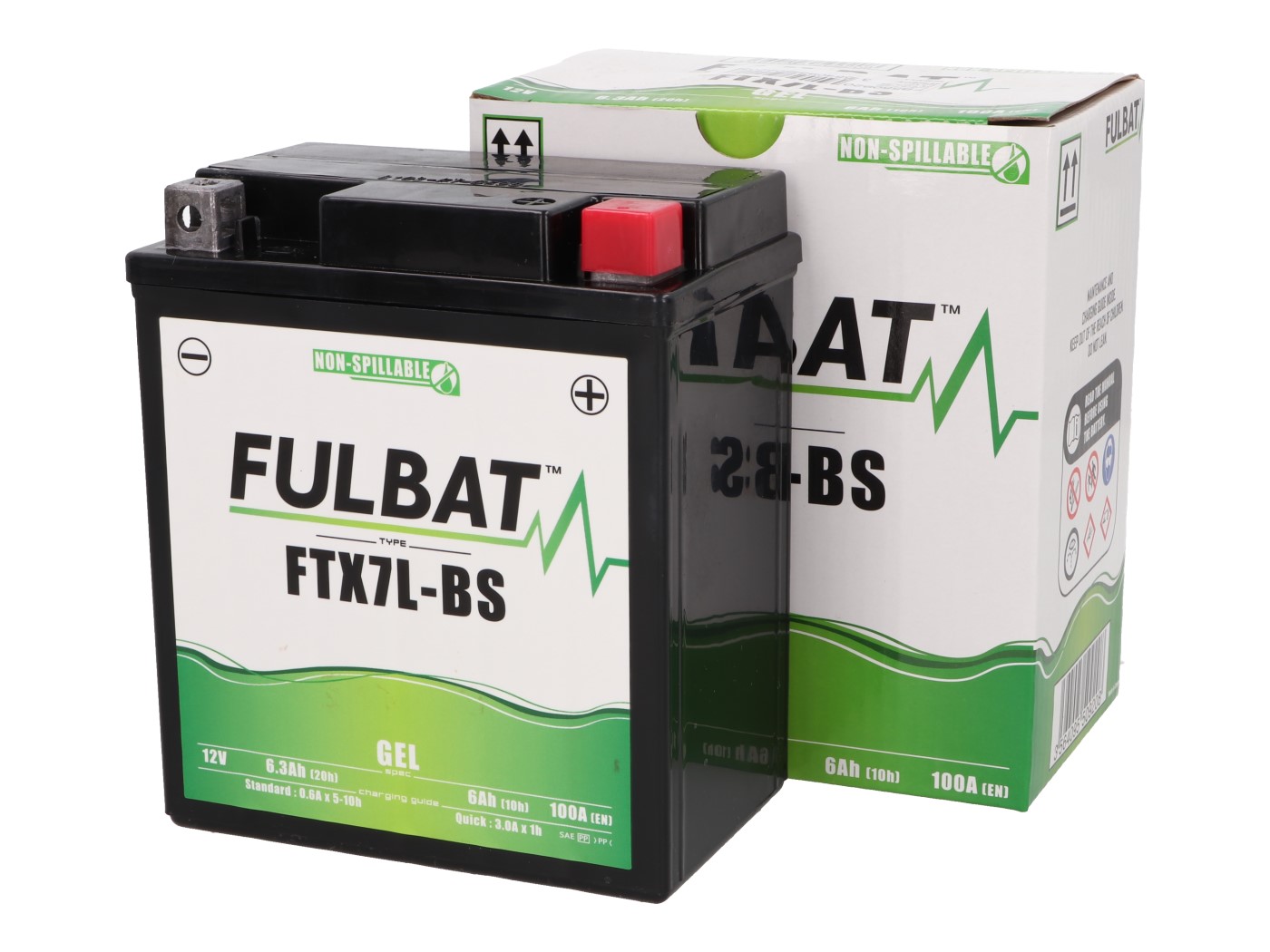 baterija Fulbat FTX7L-BS GEL